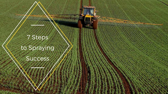 7 Steps to Spraying Success!